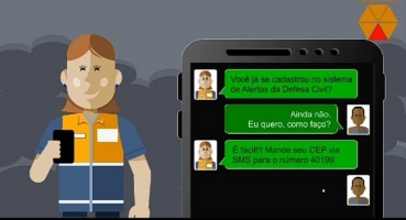 COMPDEC e Polícia Militar de Lagoa Formosa divulgam instruções para receber alertas da Defesa Civil por SMS COMPDEC e Polícia Militar de Lagoa Formosa divulgam instruções para receber alertas da Defesa Civil por SMS