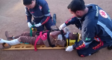 Carmo do Paranaíba – Ciclista de 87 anos é atropelado por motociclista na estrada da comunidade rural de Cachoeirinha Carmo do Paranaíba – Ciclista de 87 anos é atropelado por motociclista na estrada da comunidade rural de Cachoeirinha