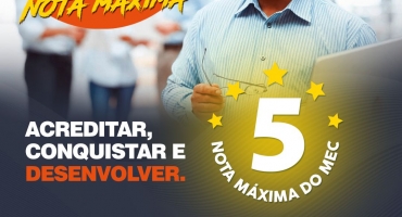 Curso de Gestão Pública do UNIPAM conquista nota máxima no Ministério da Educação