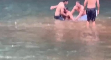 Homem tem afundamento de crânio após pular de cachoeira no município de Guimarânia e bater a cabeça em pedras Homem tem afundamento de crânio após pular de cachoeira no município de Guimarânia e bater a cabeça em pedras