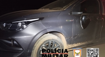Carmo do Paranaíba – Animais na pista provocam acidente na BR-354