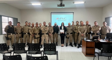 Carmo do Paranaíba – Promotora realiza Palestra sobre tipos penais incidentais da Lei de Abuso de Autoridade para policiais militares e Controle Externo do Ministério Público Carmo do Paranaíba – Promotora realiza Palestra sobre tipos penais incidentais da Lei de Abuso de Autoridade para policiais militares e Controle Externo do Ministério Público