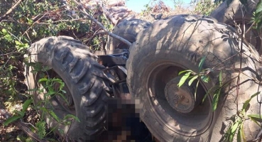Tratorista de 44 anos morre esmagado em fazenda na zona rural de João Pinheiro Tratorista de 44 anos morre esmagado em fazenda na zona rural de João Pinheiro