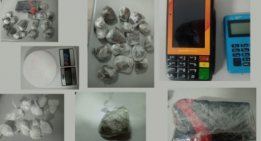 Patos de Minas - Operação da Polícia Militar apreende drogas e equipamentos utilizados no tráfico