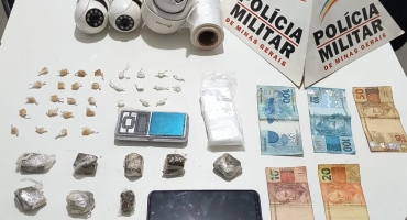 Serra do Salitre - Homem é preso pela Polícia Militar com grande quantidade de drogas Serra do Salitre - Homem é preso pela Polícia Militar com grande quantidade de drogas