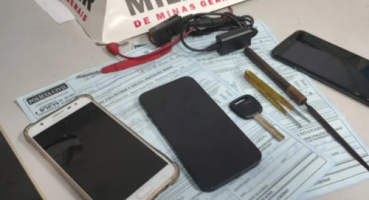 Polícia Militar recupera veículo furtado em Patos de Minas em operação realizada em Presidente Olegário