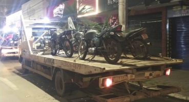 Patos de Minas - PM apreende 15 motocicletas adulteradas em operação ao combate à perturbação do sossego Patos de Minas - PM apreende 15 motocicletas adulteradas em operação ao combate à perturbação do sossego