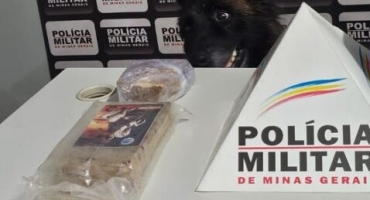 Vazante - Polícia Militar prende homem por tráfico de drogas
