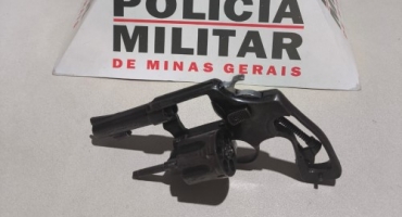 Carmo do Paranaíba - Ação rápida da Polícia Militar impede tragédia com autor de ameaças sendo preso após disparos