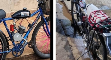 Polícia Militar de Lagoa Formosa fecha o cerco aos veículos irregulares e “barulhentos” e apreende duas bicicletas motorizadas 