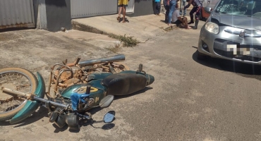 Carmo do Paranaíba – Idoso sofre fratura exposta em acidente no bairro Paranaíba Carmo do Paranaíba – Idoso sofre fratura exposta em acidente no bairro Paranaíba