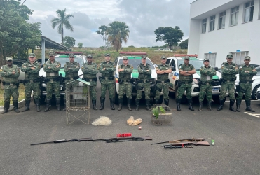 Operação Policial em Serra do Salitre, Brejo Bonito e Carmo do Paranaíba prende quatro e apreende materiais ilegais