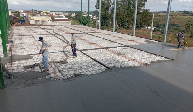 Construção de Camarote Vip no Parque de Exposições de Lagoa Formosa está em fase final de acabamento