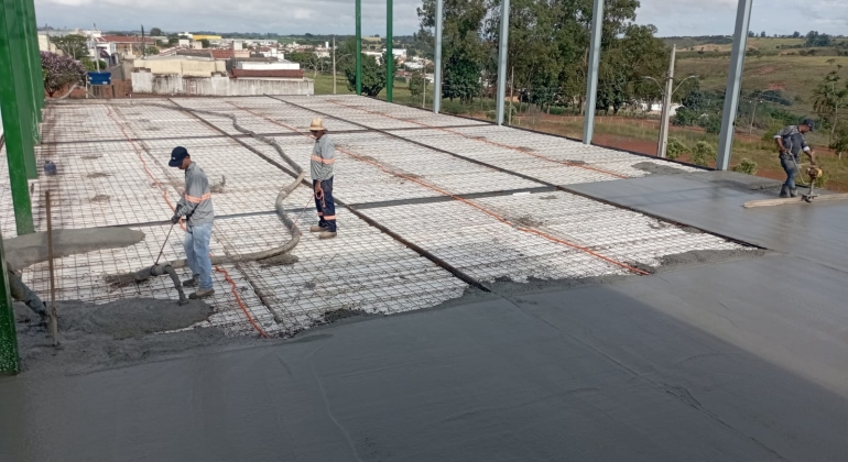 Construção de Camarote Vip no Parque de Exposições de Lagoa Formosa está em fase final de acabamento