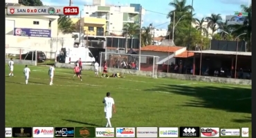 Santa Cruz vence o Carmelitano e sai na frente em busca da vaga para as semifinais da Copa Amapar Oficial Santa Cruz vence o Carmelitano e sai na frente em busca da vaga para as semifinais da Copa Amapar Oficial
