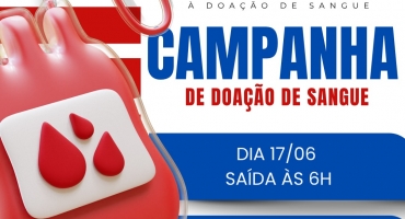 Secretaria de Saúde de Lagoa Formosa disponibilizará transporte gratuito até o Hemocentro em Patos de Minas para pessoas interessadas em doar sangue