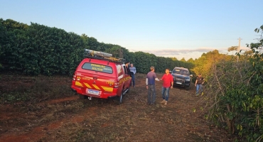 Corpo de idoso desaparecido é encontrado por voluntários em fazenda de café em Monte Carmelo Corpo de idoso desaparecido é encontrado por voluntários em fazenda de café em Monte Carmelo