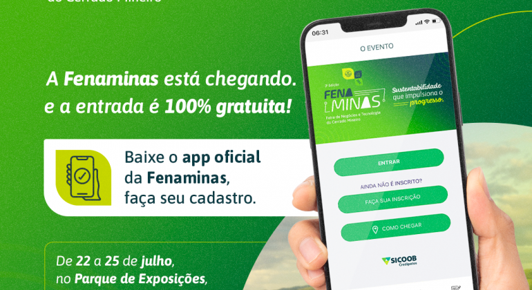 Fenaminas lança aplicativo oficial e inova a experiência de expositores e visitantes da feira