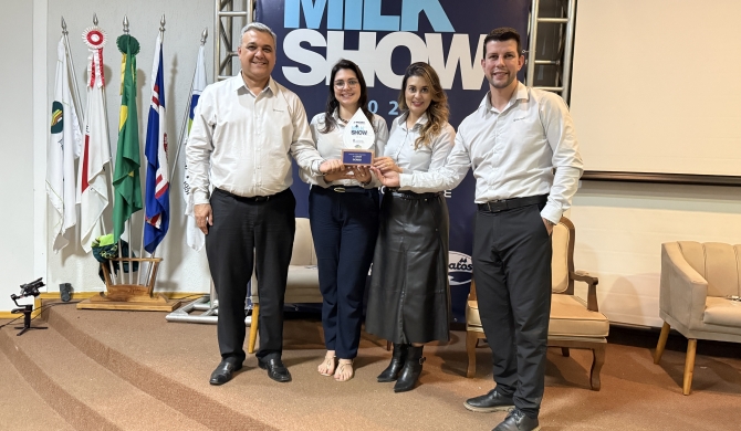 Sicredi recebe Prêmio MilkShow Agente Financeiro pelo segundo ano consecutivo