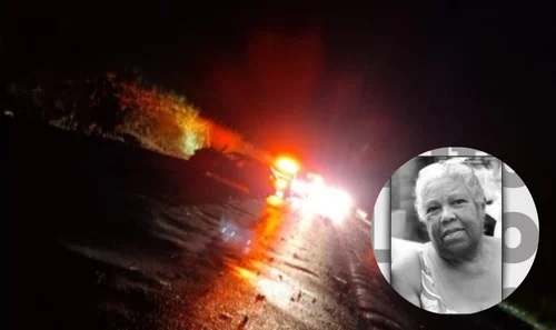 Idosa de 73 anos morre em grave acidente na BR-365, no município de Patos de Minas 