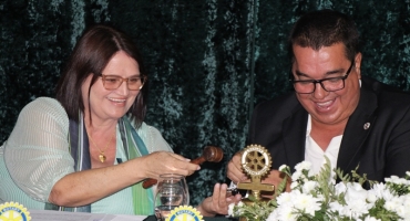 Rotary Club de Lagoa Formosa e Casa da Amizade empossam novo Conselho Diretor para o ano rotário 2025/2026