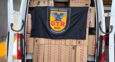 PMRv apreende 900 mil cigarros contrabandeados na BR-354; em Patos de Minas