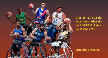 UNIPAM recebe a etapa final da Liga Copasa BCR, Campeonato Mineiro de Basquete em Cadeira de Rodas UNIPAM recebe a etapa final da Liga Copasa BCR, Campeonato Mineiro de Basquete em Cadeira de Rodas