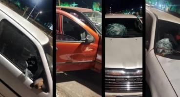 Homem em situação de rua e dependente químico apedreja e danifica veículos na Avenida Marabá; em Patos de Minas 