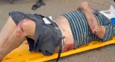 Carro passa por cima de vítima; após casal de idosos em motocicleta se envolver em acidente em Patos de Minas 