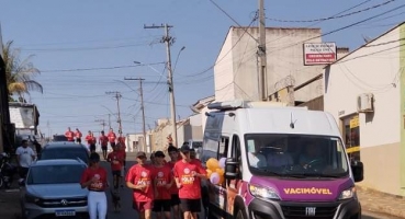 Rotary Club de Lagoa Formosa realiza “Treinão” contra a Polio como forma de conscientizar população sobre a doença 