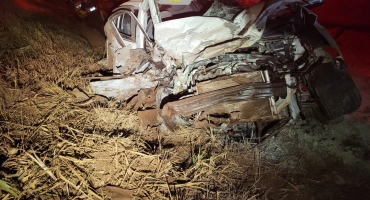 Condutora de 44 anos morre em acidente na MGC-354 no município de Presidente Olegário 