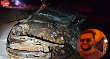 Motorista morre e esposa fica ferida em acidente na BR-354; entre Lagoa Formosa e Patos de Minas