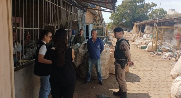 Carmo do Paranaíba – Fiscalização integrada resulta em prisão por receptação de fios de cobre