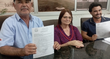 Prefeito de Lagoa Formosa assina ordem de serviço para a construção da Escola Municipal Maria Luzia Lima 