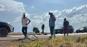 Ciclista morre após ser atropelado na BR-354; na Comunidade de Campina Verde 