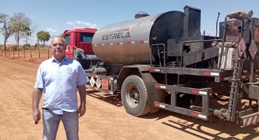 Prefeito de Lagoa Formosa fala sobre início de pavimentação de morros nas estradas rurais do município 