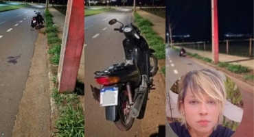 Mulher de 39 anos morre após colidir motocicleta contra poste de iluminação pública em Patos de Minas Mulher de 39 anos morre após colidir motocicleta contra poste de iluminação pública em Patos de Minas