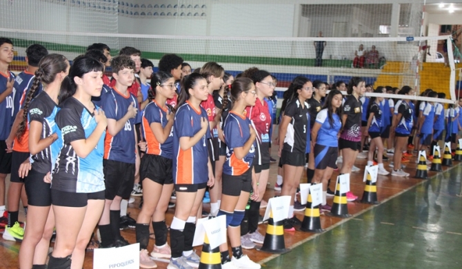 Escolinha de Esportes da Prefeitura de Lagoa Formosa realiza Campeonato de Vôlei Infantil 