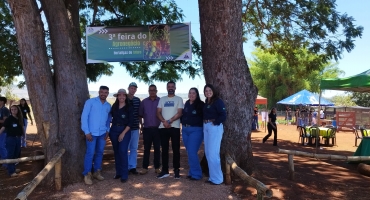 Secretário de Meio Ambiente de Lagoa Formosa participa da Feira do Agronegócio da Escola Estadual Nossa Senhora da Piedade 