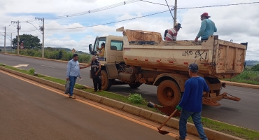Secretaria de Meio Ambiente de Lagoa Formosa realiza plantio de dezenas de mudas de jambo-do-Pará na Avenida Ibraim Rodrigues da Silva