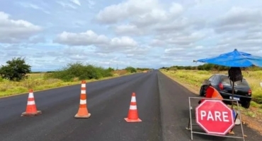 Atenção Motoristas - Obras no km 182 da BR-354 alteram trânsito entre o Trevo do Aeroporto e o Agnaldo das Pamonhas