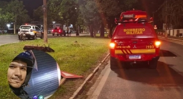 Segundo a Polícia Militar, motorista e motociclista teriam discutido antes da batida que resultou em morte na cidade de Patos de Minas 