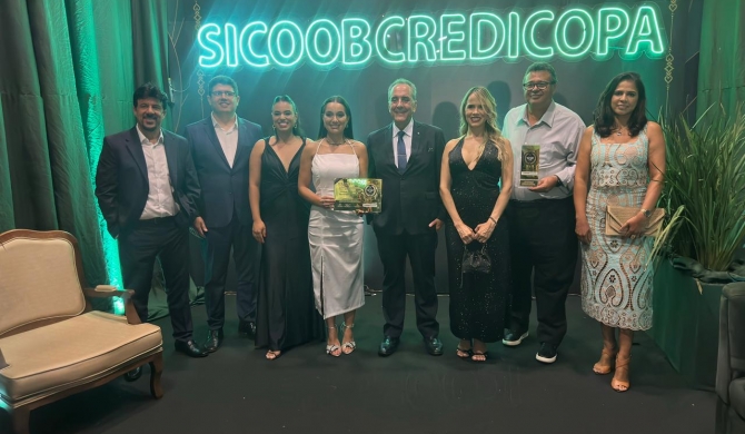 Sicoob Credicopa é eleita a Melhor Instituição Financeira no prêmio Melhores do Ano Paracatu