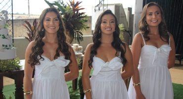 Candidatas a rainha da Festa do Feijão de Lagoa Formosa são apresentadas oficialmente à população 