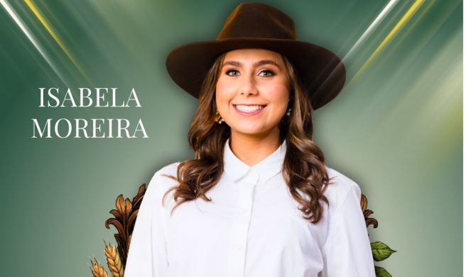 Conheça a história de Isabela Moreira de Andrade; candidata a Rainha da Festa do Feijão de 2026