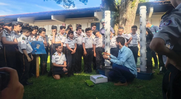 Sicoob Credicopa firma parceria com Colégio Tiradentes para projeto de sustentabilidade e educação