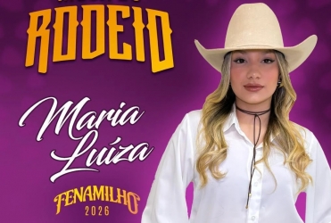 Maria Luíza Ribeiro Viana de Oliveira é eleita Musa do Rodeio da Fenamilho 2026