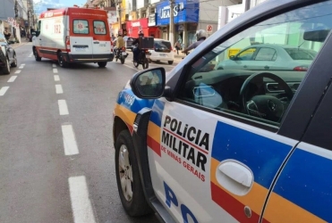 Idosa é atropelada por caminhão em Patos de Minas ao atravessar rua no centro da cidade