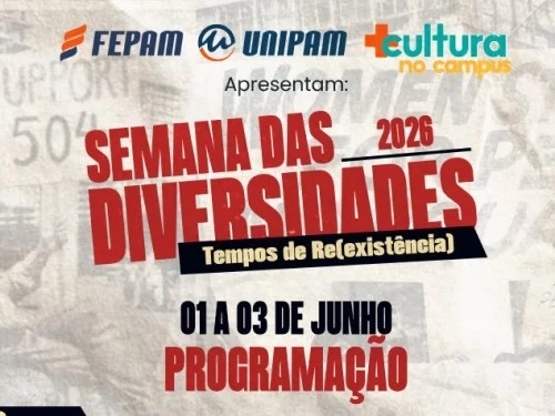 Semana das Diversidades do UNIPAM debate resistência, inclusão e representatividade em Patos de Minas