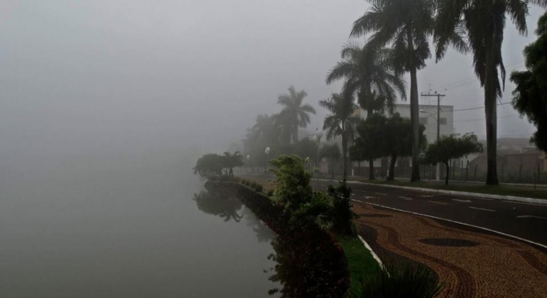 O frio atinge Lagoa Formosa e a temperatura pode chegar aos 7ºC até o fim de semana